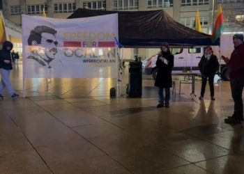 Berlin’de Dünya İnsan Hakları Günü’nde Önder Apo’ya özgürlük çağrısı