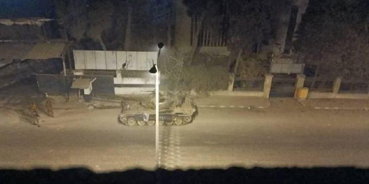 Geçiş hükümeti Şêxmeqsûda Ağır Silah ve Tanklar Konuşlandırıyor