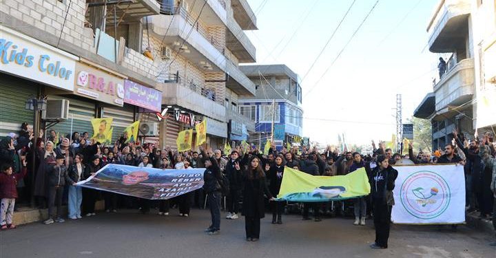 Binlerce Kişi Önder Apo’nun Fiziki Özgürlüğü İçin Yürüdü
