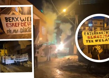 Amed’de Yurtsever Gençler Halep Saldırılarına Karşı Alanlarda