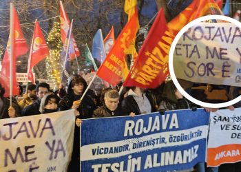Ankara’da Halep’e Dönük Saldırılar Protesto Edildi