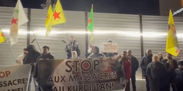 Lozan TCŞ’den Rojava’ya Dönük Saldırılara Karşı Eylem