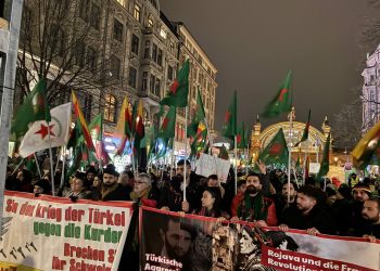 Frankfurt’ta Rojava’ya yönelik saldırılara karşı öfke büyüyor: Her gün sokaklardayız!