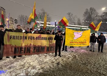 Hamburg TCŞ Rojava İçin Hergün Alanlarda Olacak