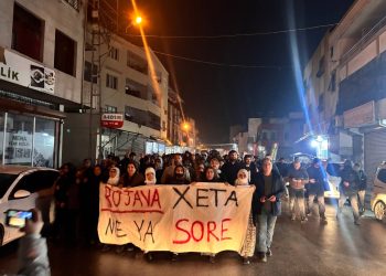 Adana’da Gençlik Öncülüğünde Şêxmeqsûd’a Destek Eylemleri