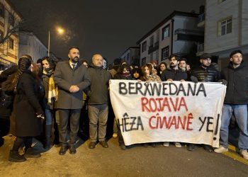 Ankara Tuzluçayır’da Rojava’ya Destek Yürüyüşü