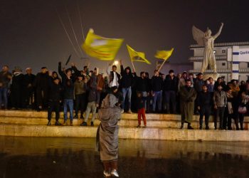 Kobani halkı, QSD’ye Destek Vermek İçin Bir Araya Geldi