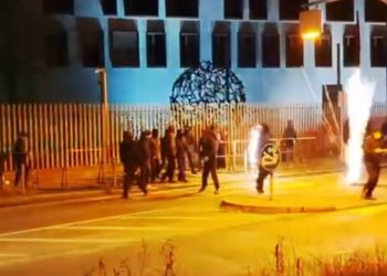 Berlin’ de Türkiye Büyük Elçiliğine Eylem Düzenlendi