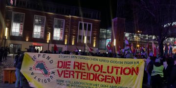 Kiel’de Rojava’ya Yönelik Saldırılar Kitlesel Protestoyla Kınandı