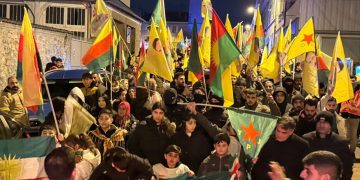 Melun’da Rojava ile Dayanışma Yürüyüşü