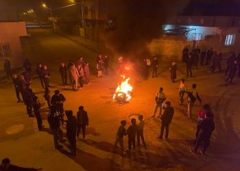 Merdin’de Yurtsever Gençler Öncülüğünde Halk Rojava İçin Alanlara Çıktı