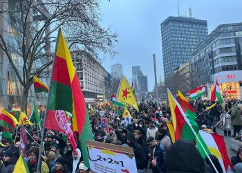 Berlin’de Rojava Saldırıları Protesto Edildi