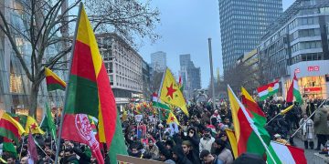 Berlin’de Rojava Saldırıları Protesto Edildi