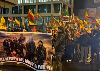 Köln’de Rojava Saldırıları Protesto Edildi