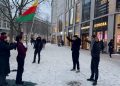 Hamburg’da Rojava İçin Tiyatro Eylemi