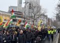Berlin’de “Önder APO’ya Özgürlük, Rojava’ya Statü” Şiarıyla Yürüyüş Düzenlendi