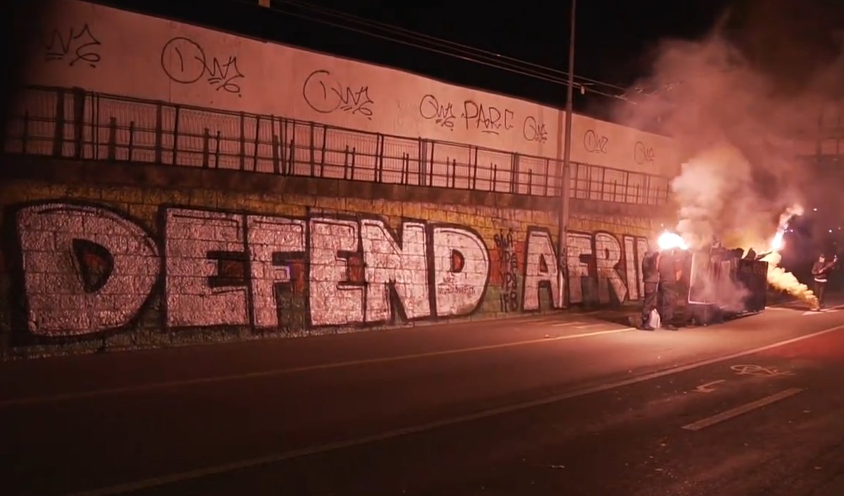 İsviçreli Antifaşist gruplardan Efrîn eylemi