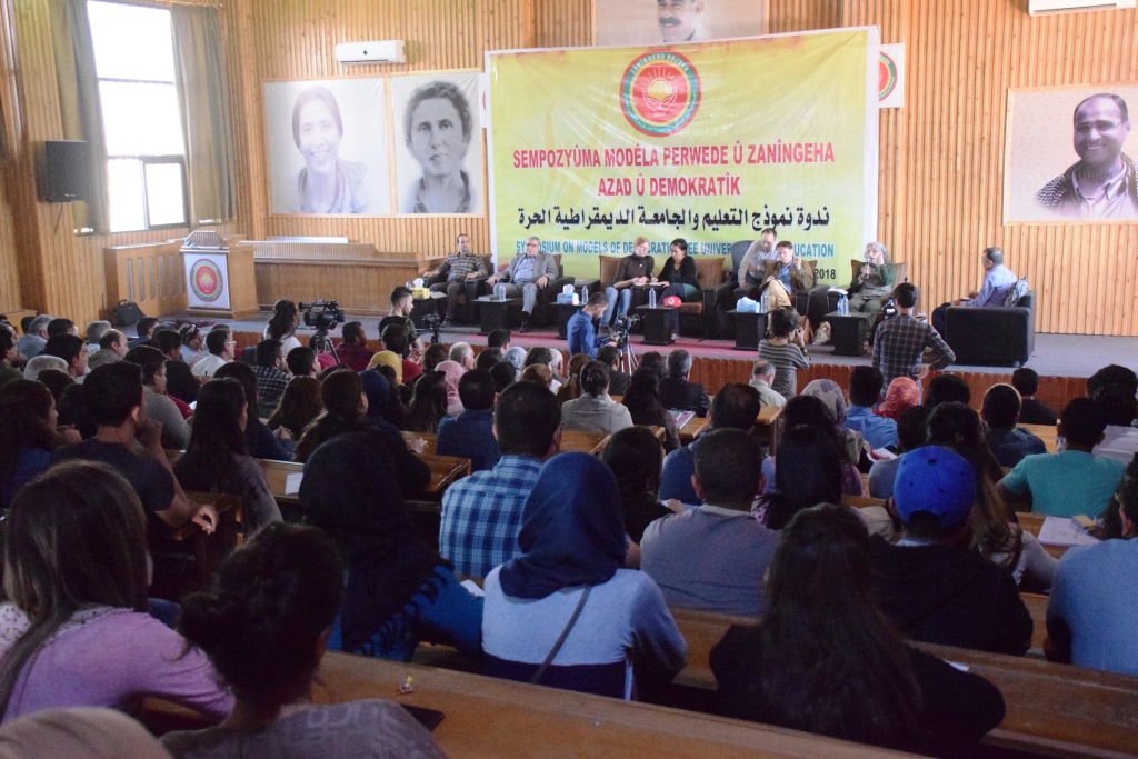 Rojava Üniversitesi’nde, Özerk eğitim modeli tartışıldı