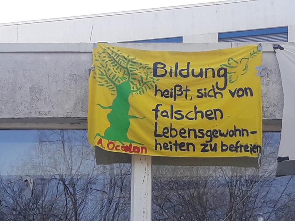 Hamburg’ta “Üniversite herkesindir” eylemi