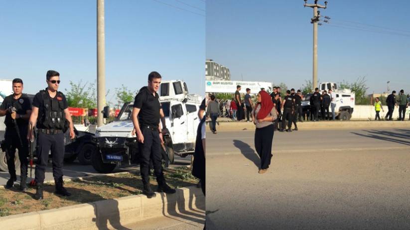 İşgalci Türk polisinin katliam yöntemi: Zırhlı araç anne ve çocuğuna çarptı!