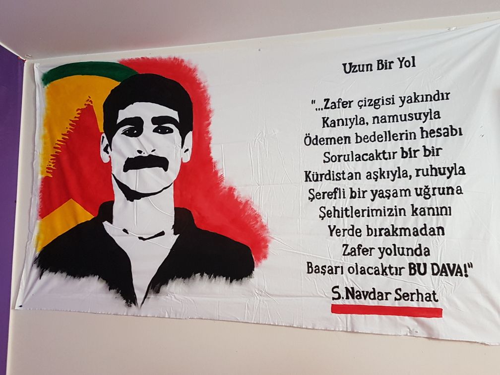Berlin’de YPG savaşçısı Navdar Serhed anması