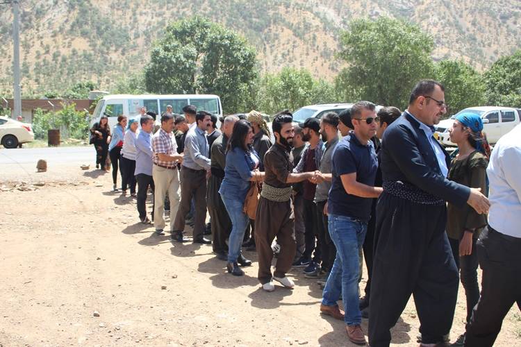 Kandil’deki ‘canlı kalkan’ eylemi 10. gününde