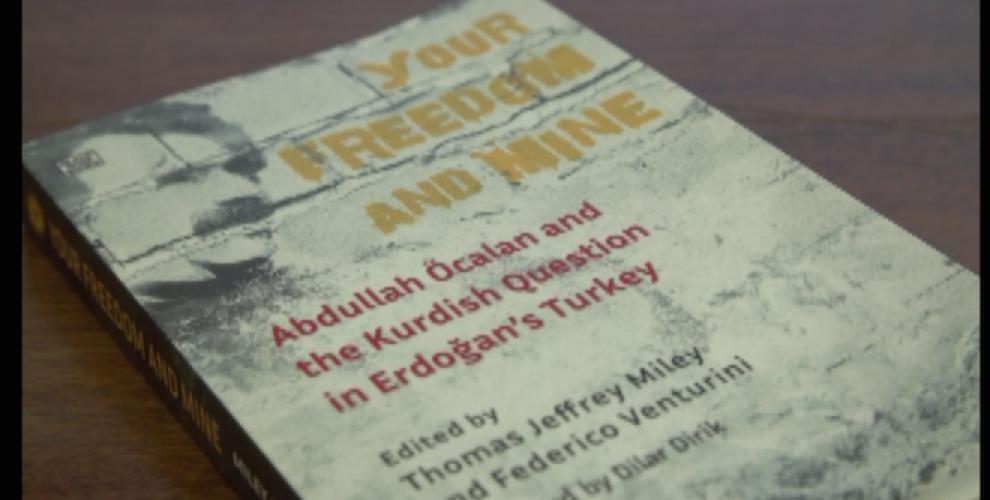 Öcalan’a ilişkin ’Sizin Özgürlüğünüz ve Benimki’ adlı kitap tanıtıldı