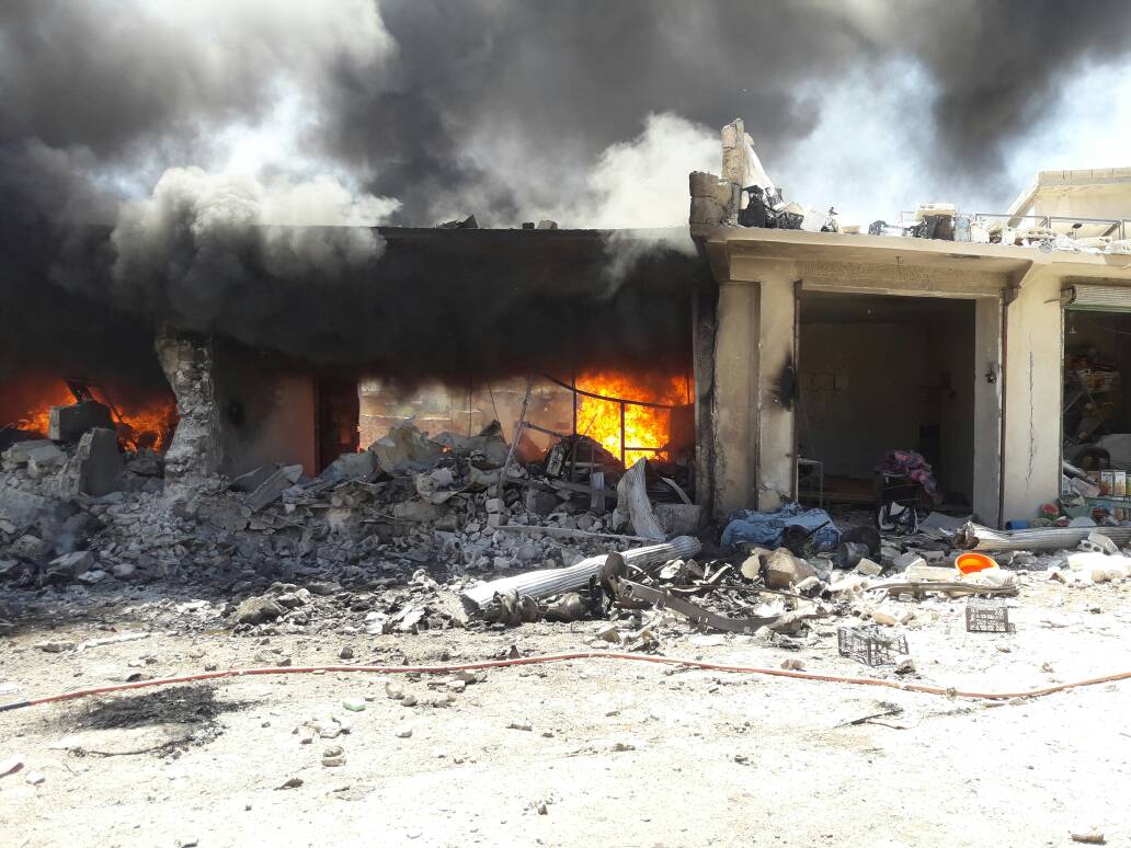 “Fırat kalkanı” çetelerinin toplantısına bombalı eylem: Çok sayıda çete öldürüldü