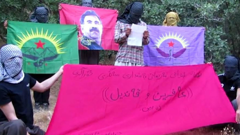 Ciwanên Apoyî, Türk işgaline karşı bildiri dağıttı