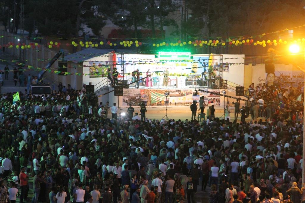 19 Temmuz Rojava Devrimi coşkuyla kutlandı