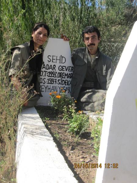 Genç gerilla 21 yıl sonra ablası Adar’ın şehit düştüğü yerde direniyor