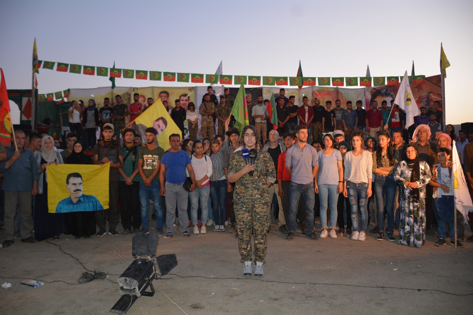 Gençlik Örgütlerinin, Sêmalka’daki çadır eylemi sona erdi