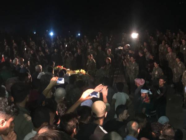 Mam Zeki Şengali görkemli törenle sonsuzluğa uğurlandı