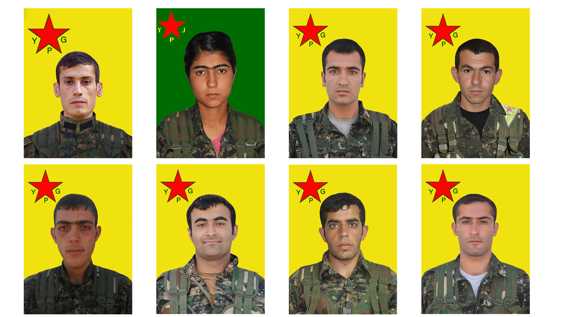YPG, 2014 yılında şehit düşen 8 savaşçının kimliklerini açıkladı