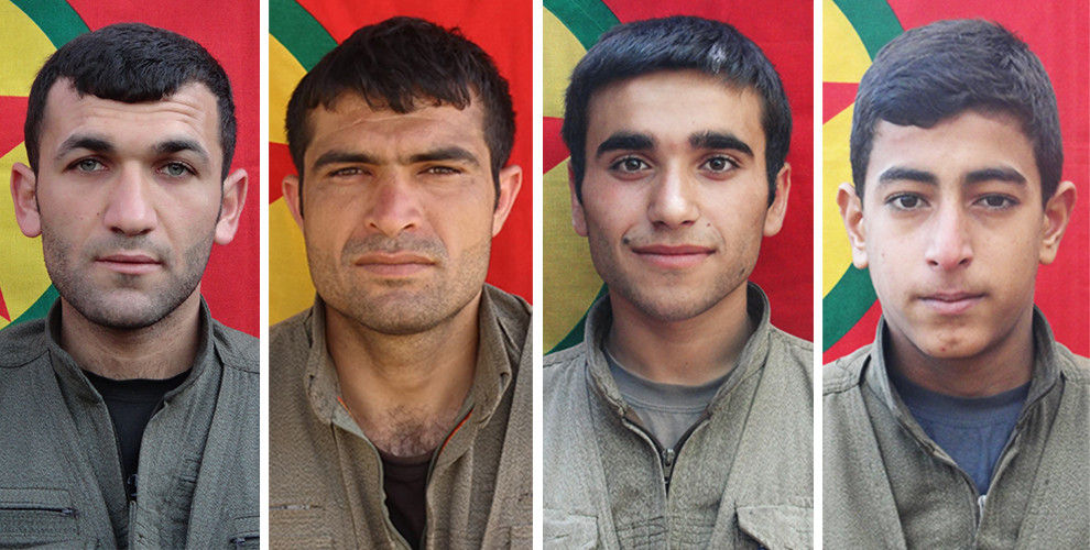 HPG, ihbar sonucu şehit düşen 4 gerillanın kimlikleri açıklandı