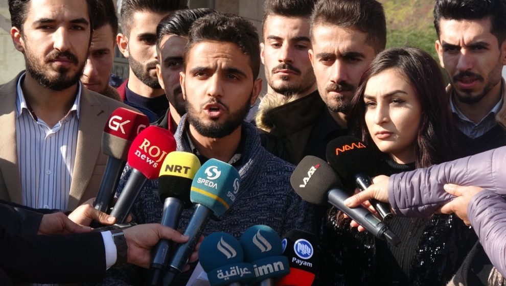 Süleymaniye’de öğrenciler taleplerinin karşılanmasını istiyor