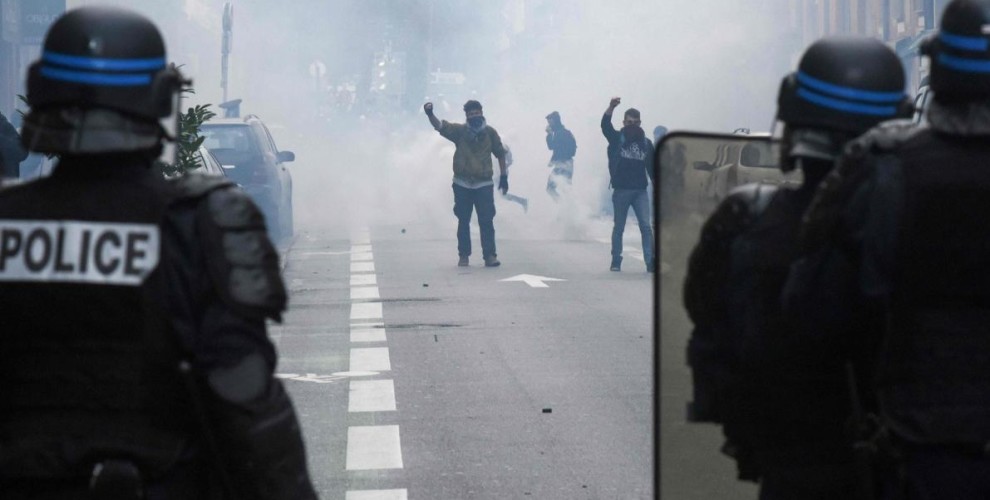 Fransa’da liseli gençlik sokaklarda: İstifa değil ‘devrim’ istiyoruz