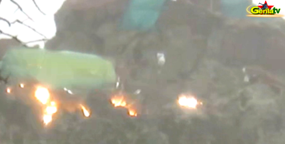 HPG Lêlikan’da imha edilen mevzinin görüntülerini yayınladı