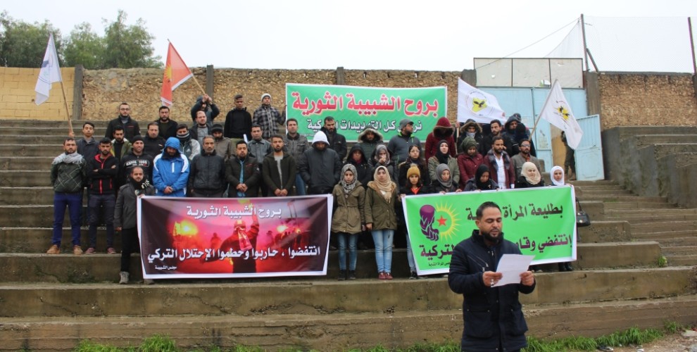 Minbicli gençler: Bedeli ne olursa olsun toprağımızı savunacaz