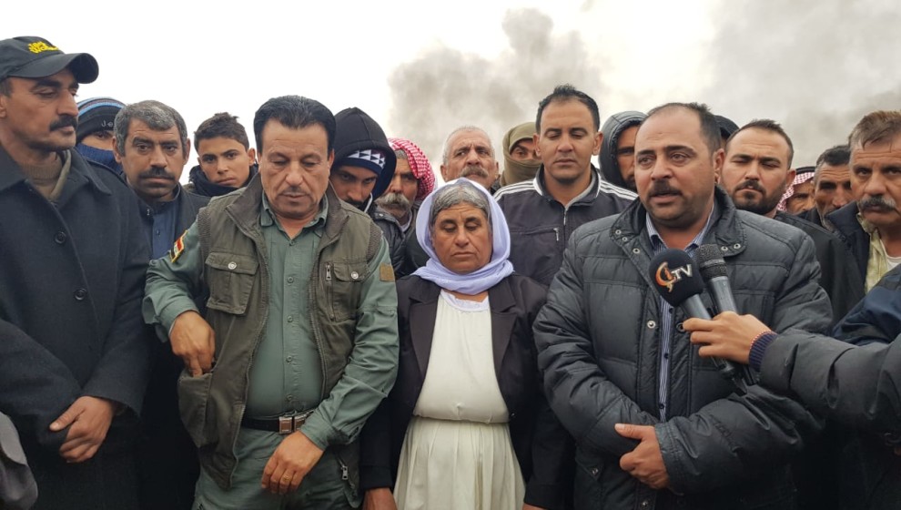 DÜZELTME-Şengal-Rojava koridorunda gençliğin ve halkın nöbet eylemi devam ediyor-YENİLENDİ