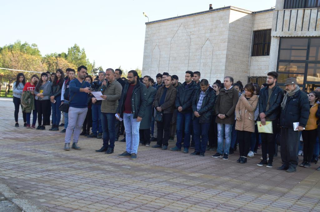 Rojava Üniversitesi öğrencileri işgal tehditlerini kınadı