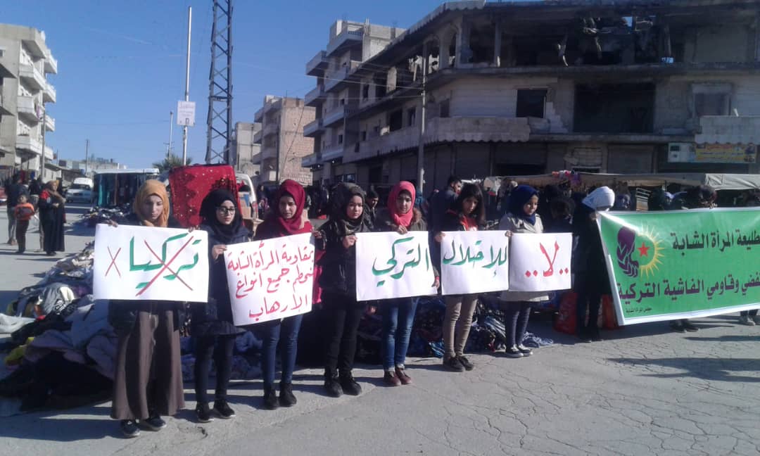 Minbic’li genç kadınlar: Sonuna kadar topraklarımızı savunacağız