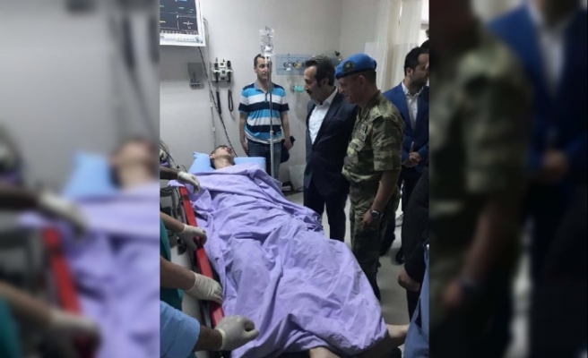 Siirt’te sözde buzlanma nedeniyle 10 işgalci asker yaralandı