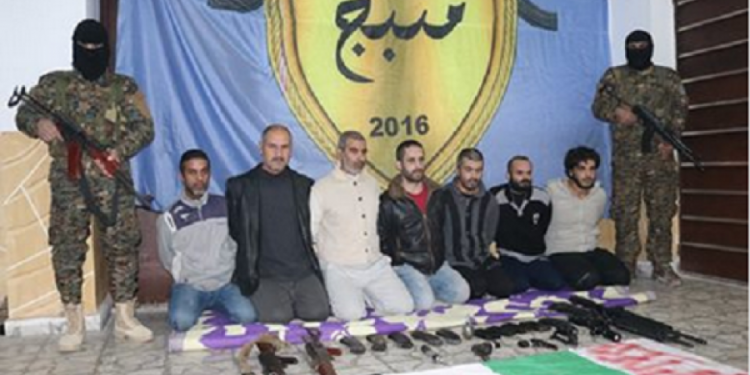 Minbic’te 7 işgalci Türk çetesi yakalandı