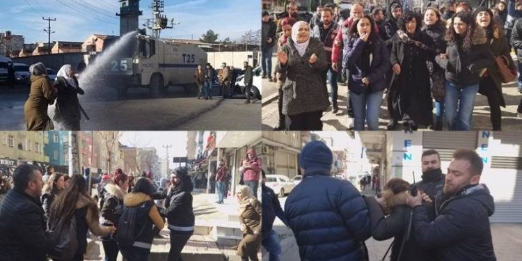 SON DAKİKA – Amed’de cezaevine yürüyen kadınlara saldırı: 20 gözaltı – YENİLENDİ