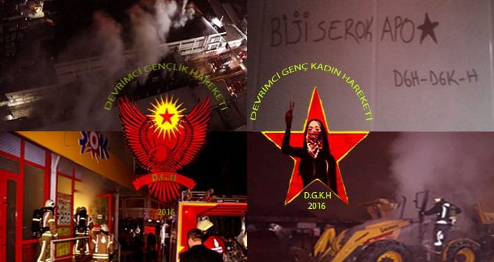 SON DAKİKA – DGH’den tecrite karşı eylemler: 3 fabrika, 4 araç, 1 market ateşe verildi