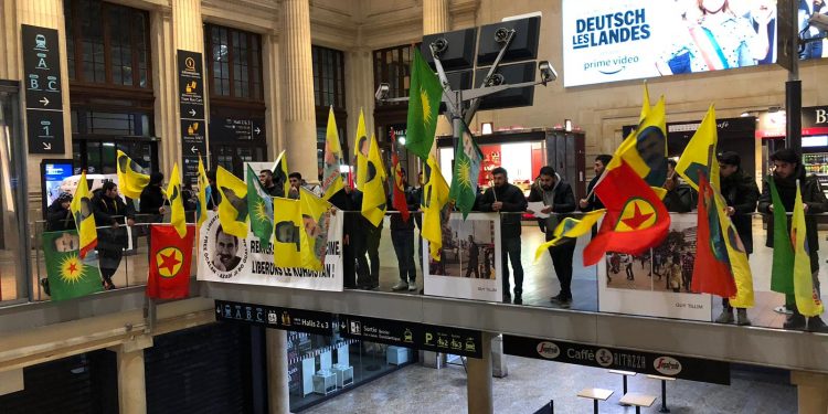 Ciwanên Şoreşger tecride karşı eylemde