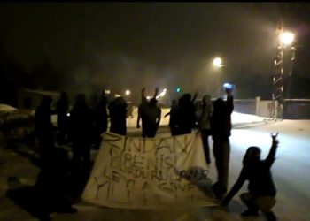 Wan gençliği tecride karşı alanlara indi