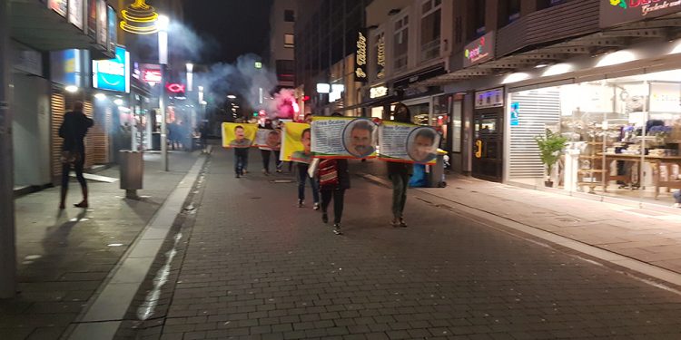 Kürt gençleri Almanya’da eylemde!