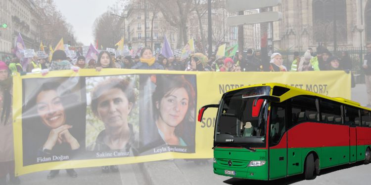 Paris Yürüyüşü için otobüslerin hareket saatleri – YENİLENDİ